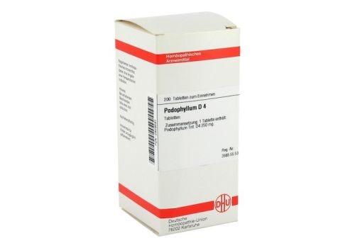 PODOPHYLLUM D 4 Tabletten – PZN 02929591 (PZN 02929591)