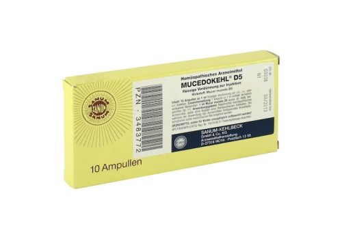 MUCEDOKEHL D 5 Ampullen – PZN 03483772 (PZN 03483772)