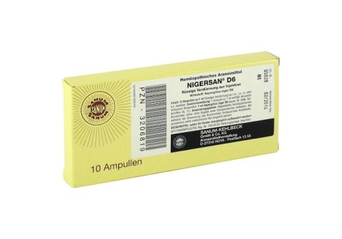 NIGERSAN D 6 Ampullen – PZN 03206819 (PZN 03206819)