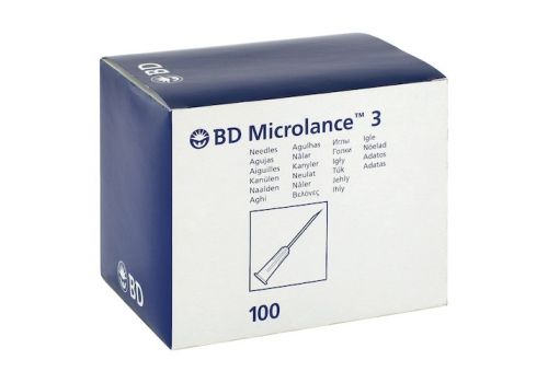 BD MICROLANCE Kanüle 27 G 3/4 0,4x19 mm – PZN 03086999 (PZN 03086999)