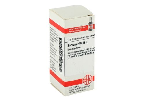 SARSAPARILLA D 6 Globuli – PZN 02930855 (PZN 02930855)