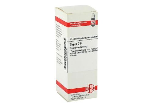 SEPIA D 6 Dilution – PZN 02889236 (PZN 02889236)