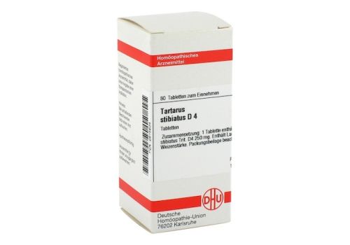 TARTARUS STIBIATUS D 4 Tabletten – PZN 02815634 (PZN 02815634)