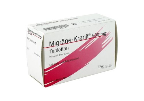 Migräne-Kranit 500mg – PZN 03438056 (PZN 03438056)