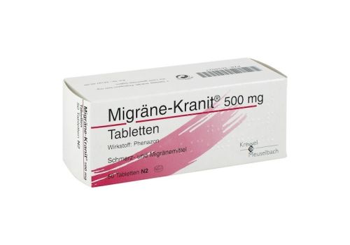 Migräne-Kranit 500mg – PZN 03438027 (PZN 03438027)