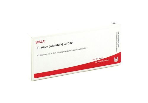 THYMUS GLANDULA GL D 30 Ampullen – PZN 03353986 (PZN 03353986)