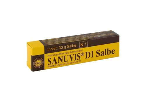 SANUVIS D 1 Salbe – PZN 03690040 (PZN 03690040)