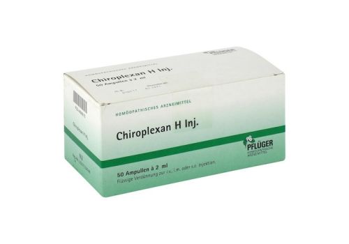 CHIROPLEXAN H Inj.Ampullen – PZN 04886615 (PZN 04886615)