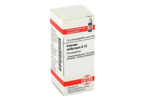 CALCIUM SULFURICUM D 12 Globuli – PZN 04209820 (PZN 04209820)