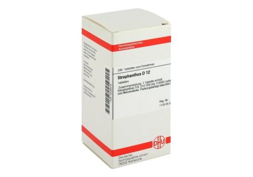 STROPHANTHUS D 12 Tabletten – PZN 04238419 (PZN 04238419)