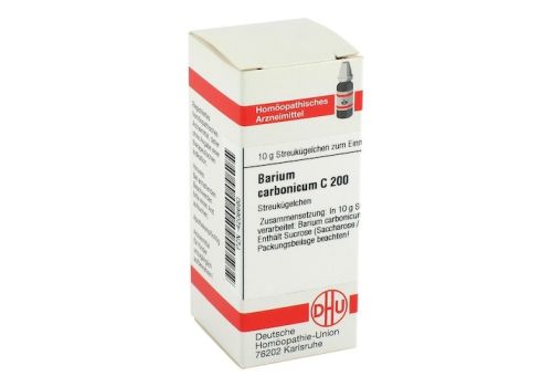 BARIUM CARBONICUM C 200 Globuli – PZN 04206690 (PZN 04206690)