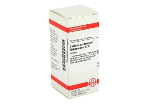 CALCIUM CARBONICUM Hahnemanni C 30 Tabletten – PZN 04208884 (PZN 04208884)