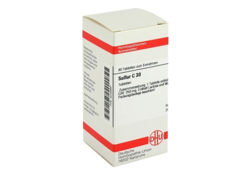 SULFUR C 30 Tabletten – PZN 04238997 (PZN 04238997)