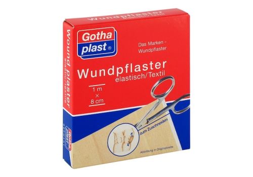 GOTHAPLAST Wundpfl.elast.8 cmx1 m geschnitten – PZN 04951413 (PZN 04951413)