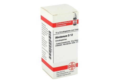 ABROTANUM D 12 Globuli – PZN 04200078 (PZN 04200078)