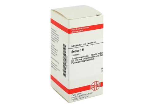 SEPIA C 6 Tabletten – PZN 04236780 (PZN 04236780)