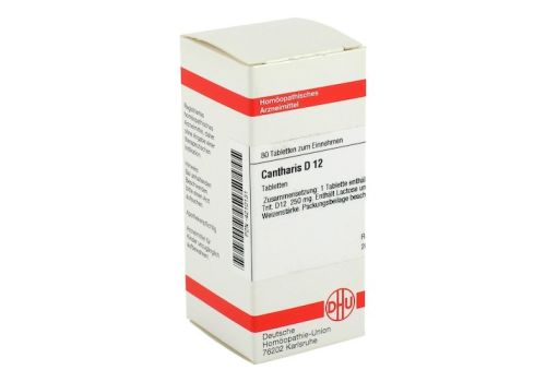 CANTHARIS D 12 Tabletten – PZN 04210131 (PZN 04210131)