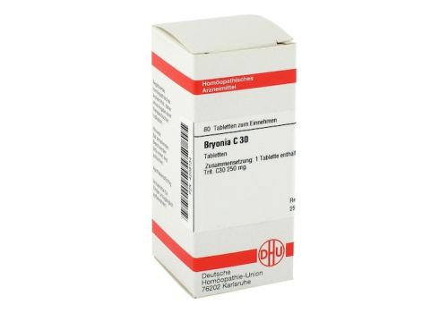 BRYONIA C 30 Tabletten – PZN 04208134 (PZN 04208134)