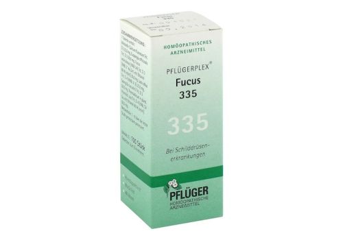 PFLÜGERPLEX Fucus 335 Tabletten – PZN 04407023 (PZN 04407023)