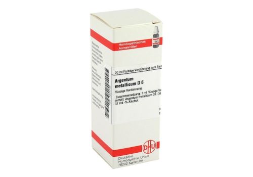 ARGENTUM METALLICUM D 6 Dilution – PZN 04204449 (PZN 04204449)