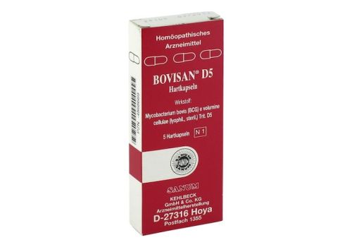 BOVISAN D 5 Kapseln – PZN 04868669 (PZN 04868669)