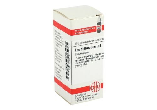 LAC DEFLORATUM D 6 Globuli – PZN 04223978 (PZN 04223978)