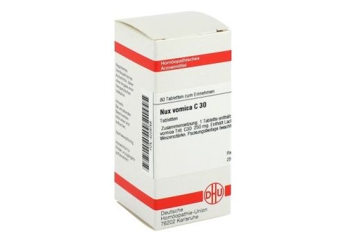 NUX VOMICA C 30 Tabletten – PZN 04229768 (PZN 04229768)