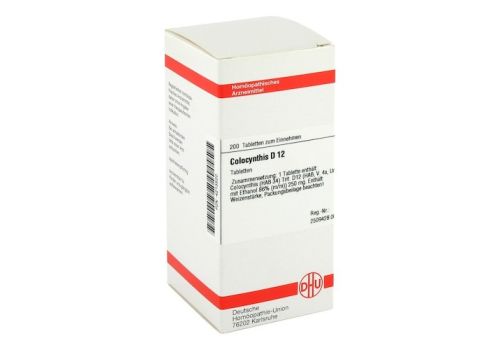 COLOCYNTHIS D 12 Tabletten – PZN 04213520 (PZN 04213520)