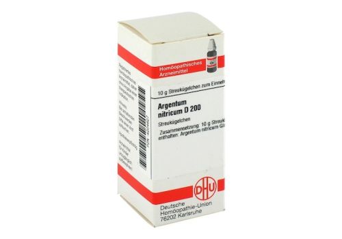 ARGENTUM NITRICUM D 200 Globuli – PZN 04204627 (PZN 04204627)