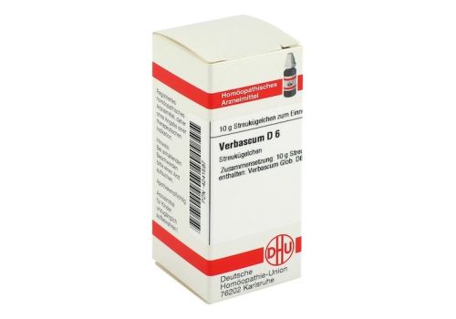 VERBASCUM D 6 Globuli – PZN 04241597 (PZN 04241597)