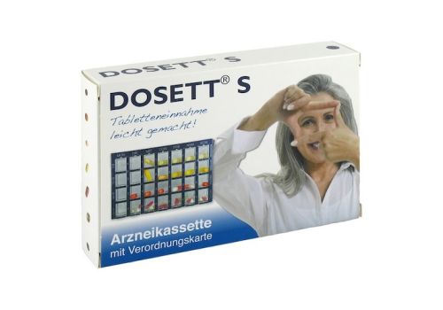 DOSETT S Arzneikassette blau – PZN 08484658 (PZN 08484658)