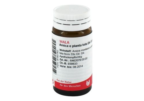 ARNICA E Planta tota D 4 Globuli – PZN 08783792 (PZN 08783792)