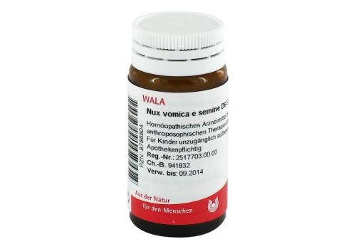 NUX VOMICA E semine D 6 Globuli – PZN 08786804 (PZN 08786804)