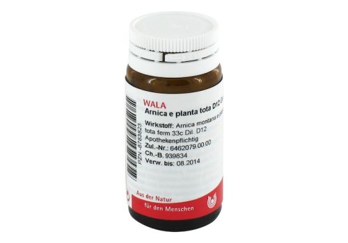 ARNICA E Planta tota D 12 Globuli – PZN 08783823 (PZN 08783823)