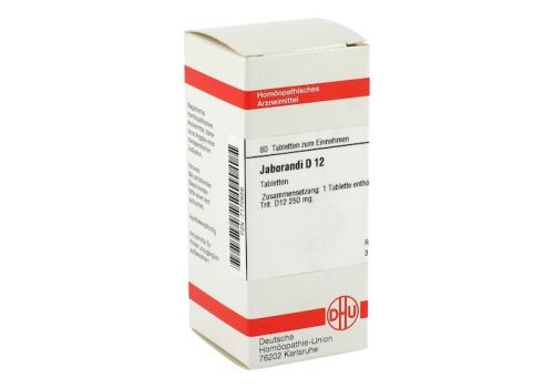 JABORANDI D 12 Tabletten – PZN 07170656 (PZN 07170656)