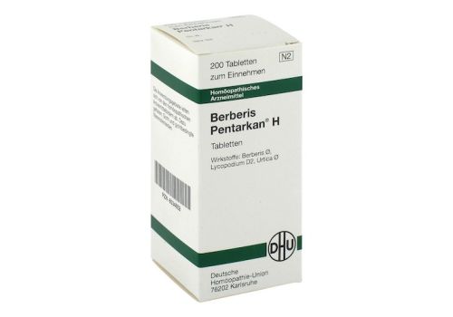 BERBERIS PENTARKAN H Tabletten – PZN 08534652 (PZN 08534652)