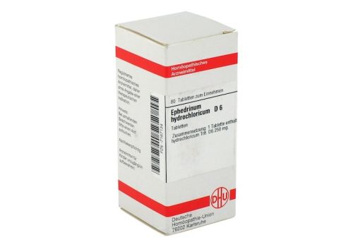 EPHEDRINUM hydrochloricum D 6 Tabletten – PZN 07167134 (PZN 07167134)