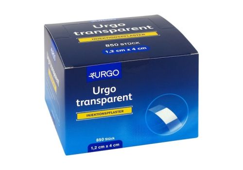 URGO TRANSPARENT Injektionspflaster 1,2x4 cm – PZN 08447769 (PZN 08447769)