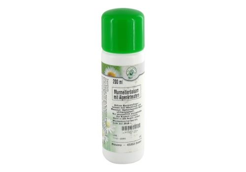 MURMELTIER BALSAM mit Alpenkräutern – PZN 07193120 (PZN 07193120)