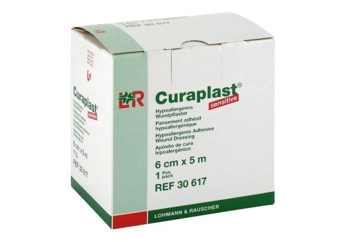 CURAPLAST Wundschnellverb.sensitiv 6 cmx5 m – PZN 07366804 (PZN 07366804)