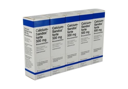 Calcium-Sandoz forte 500mg – PZN 04947280 (PZN 04947280)