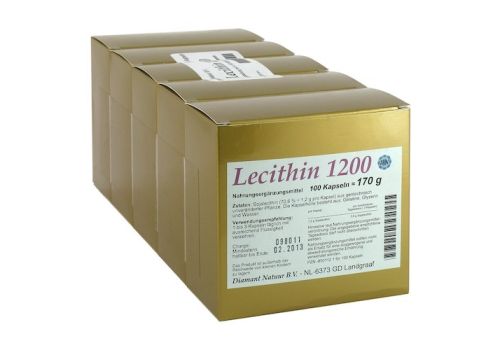 LECITHIN 1200 Kapseln – PZN 08501144 (PZN 08501144)