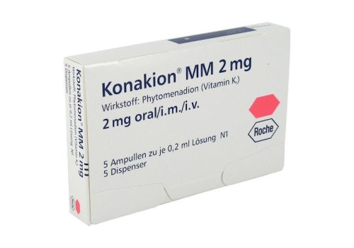 KONAKION MM 2 mg Lösung – PZN 07125006 (PZN 07125006)