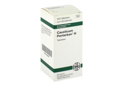 CAUSTICUM PENTARKAN H Tabletten – PZN 08534675 (PZN 08534675)