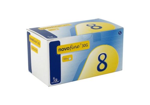 NOVOFINE 8 Kanülen 0,30x8 mm 30 G thinwall – PZN 07669539 (PZN 07669539)