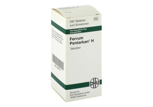 FERRUM PENTARKAN H Tabletten – PZN 08534712 (PZN 08534712)