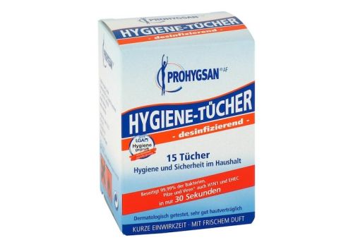 PROHYGSAN Hygiene Tücher AF desinfizierend – PZN 00007410 (PZN 00007410)