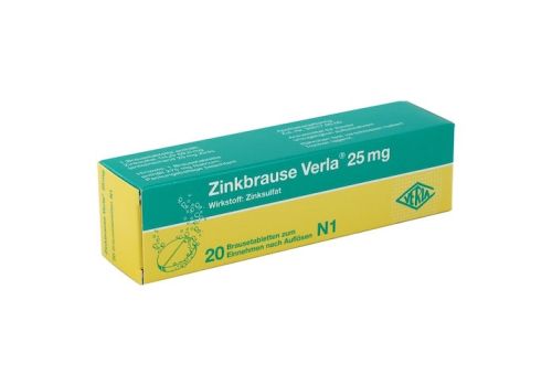 Zinkbrause Verla 25mg – PZN 08900542 (PZN 08900542)