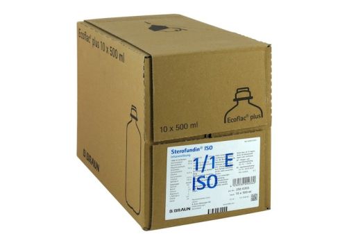 STEROFUNDIN ISO Ecoflac Plus Infusionslösung – PZN 01078955 (PZN 01078955)