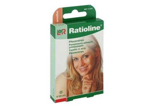 RATIOLINE sensitive Pflasterstrips rund – PZN 01805289 (PZN 01805289)